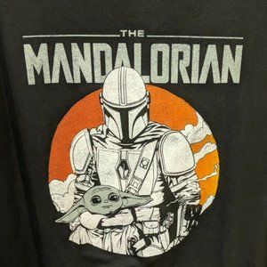 Star Wars The Mandalorian Black Graphic T-Shirt By Fifth Sun